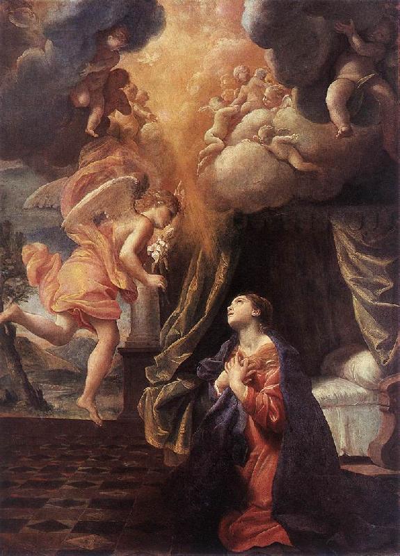 LANFRANCO, Giovanni The Annunciation y Sweden oil painting art
